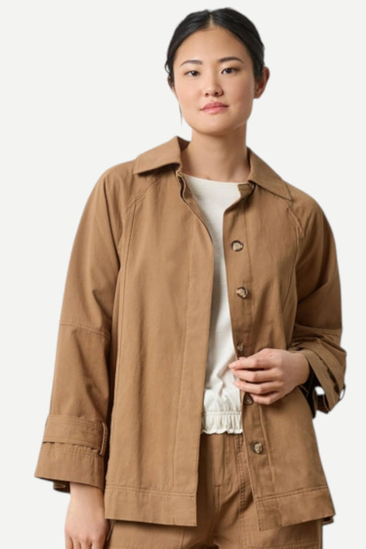 Collared Twill Jacket