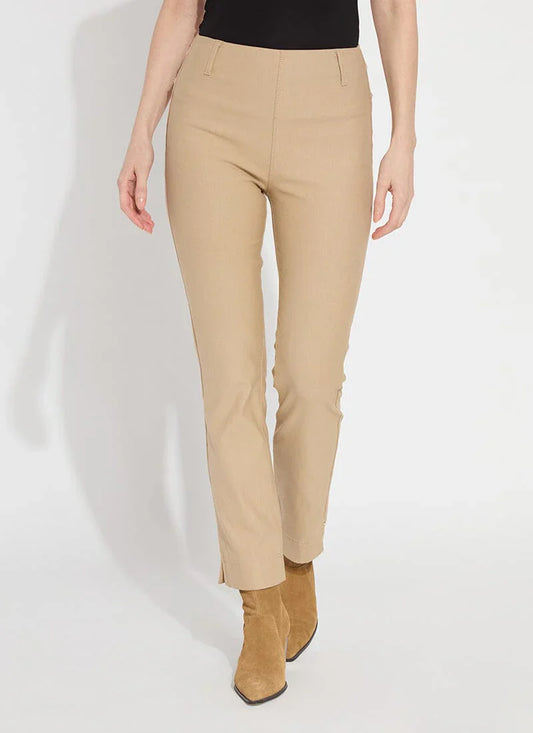 Coated Denim Straight Pant - Pants