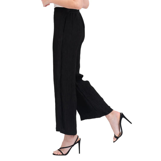 Crinkle Pant - XS / Black - Pants