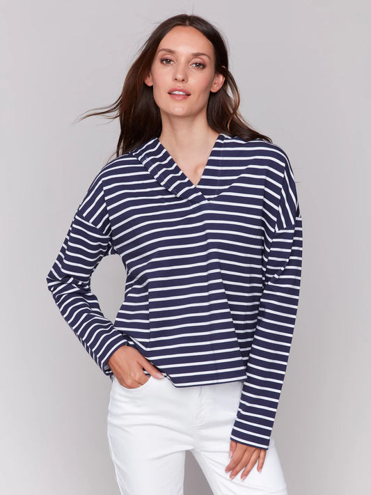Striped Hoodie