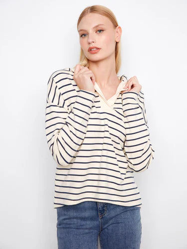 Striped Hoodie