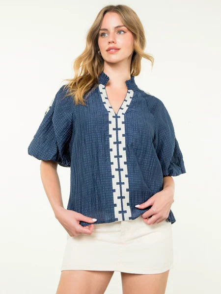 Daisy Top - XS / N - Tops-Novelty/Cut & Sewn