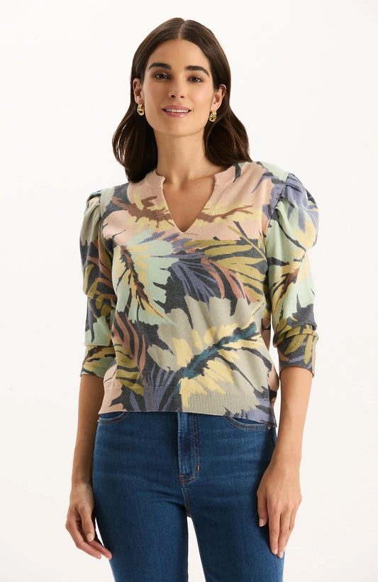 Lily Jersey Leaf Top