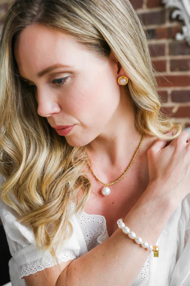 Edison Pearl Drop Necklace