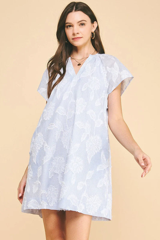 Ellie Embroidery Dress - Dress