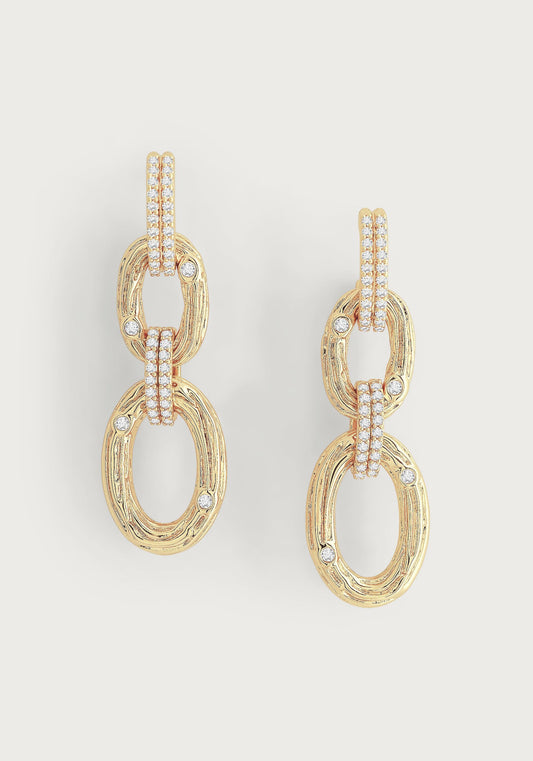 Enchanted Forest Chain Earrings - Jewelry