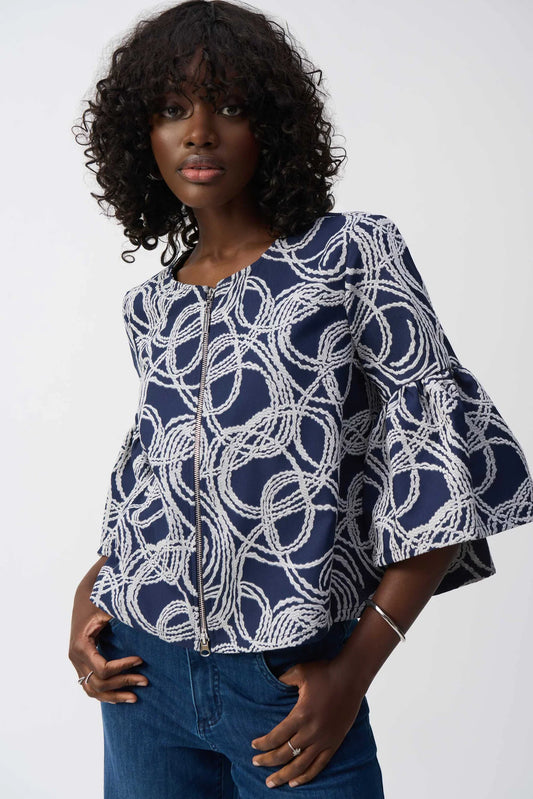Flared Sleeve Jacket - Jacket