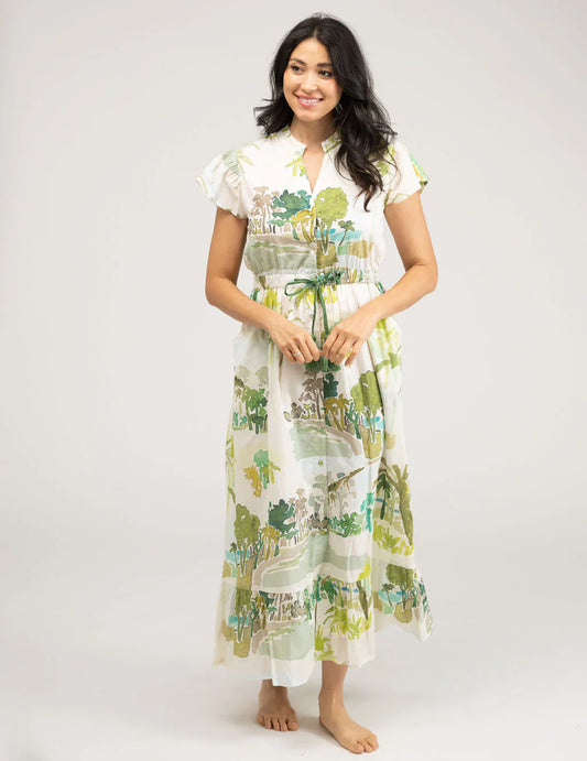 Flutter Midi Dress - Dress
