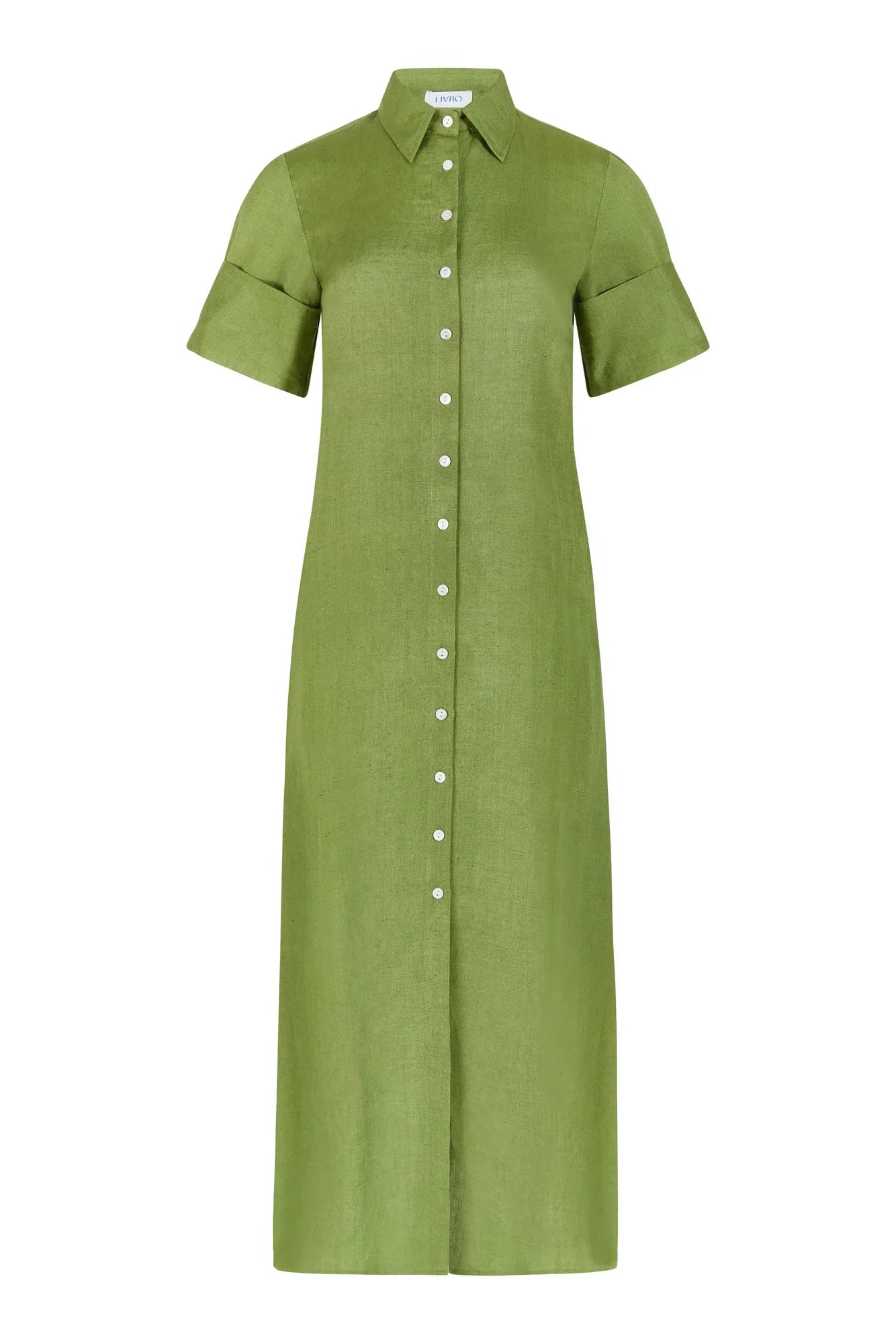 Gibbons Dress in Boxwood - Dress