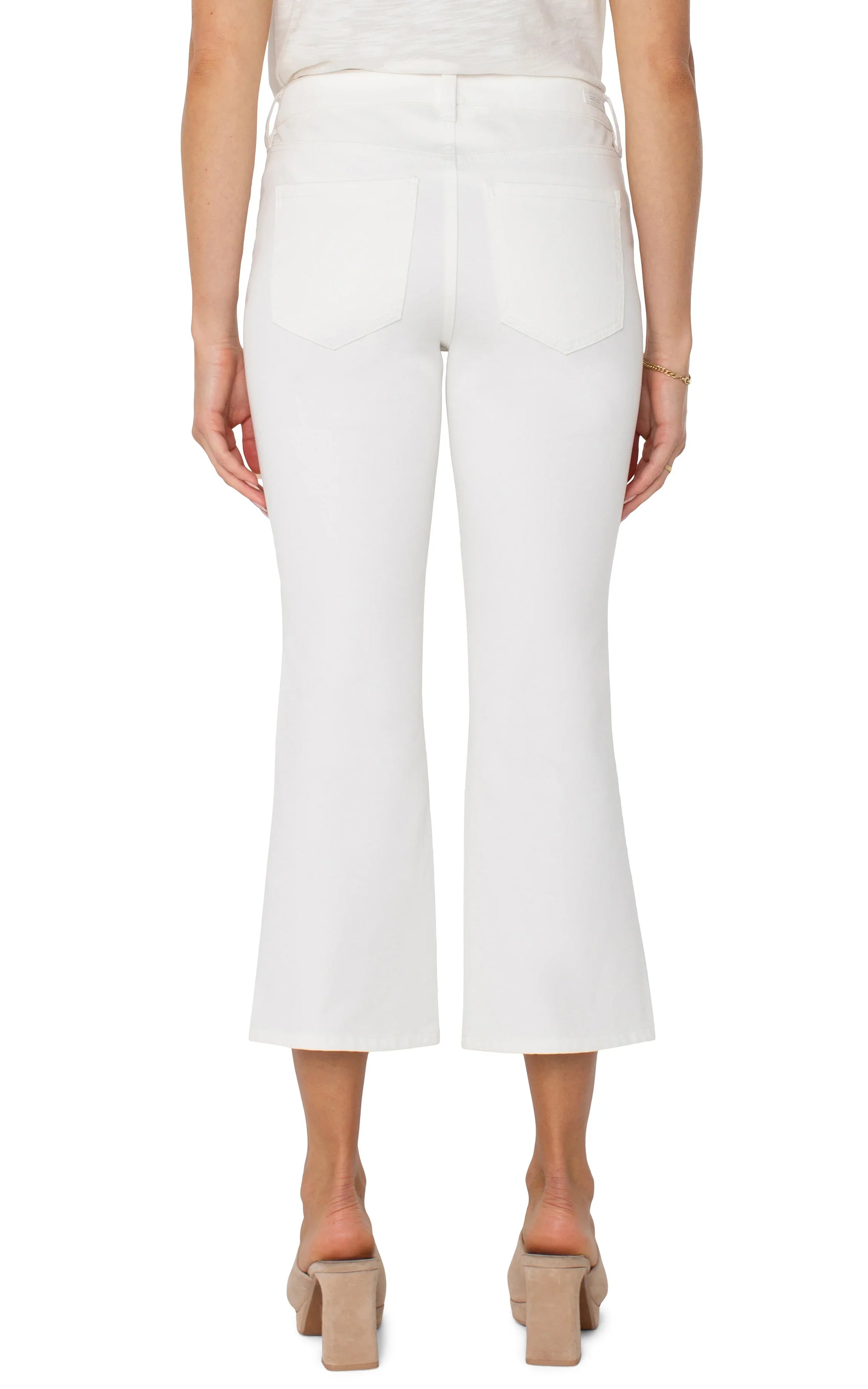 Hannah Cropped Flare - Denim