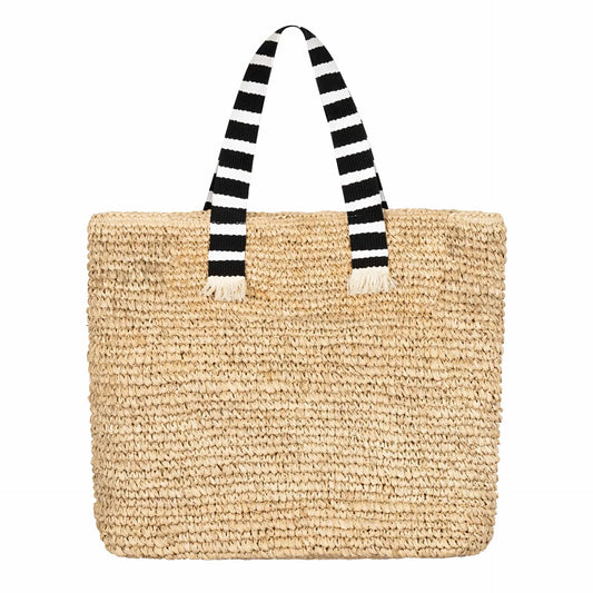 Jakeline Large Straw Tote - One Size / A/S - Accessories
