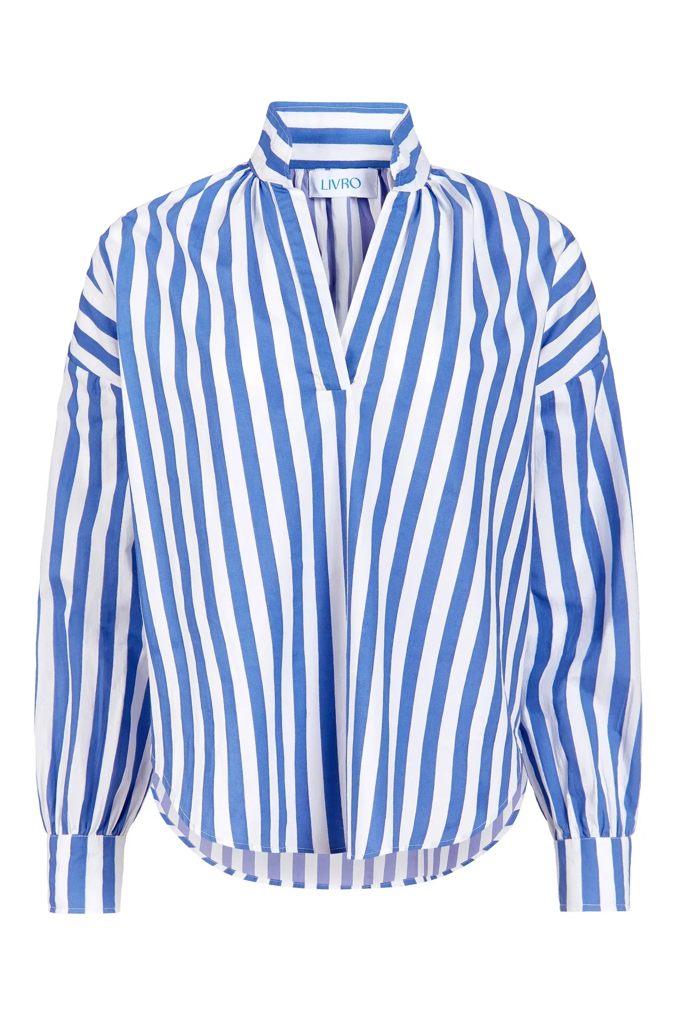 Jane Top in Stripes - Tops-Woven/Blouses