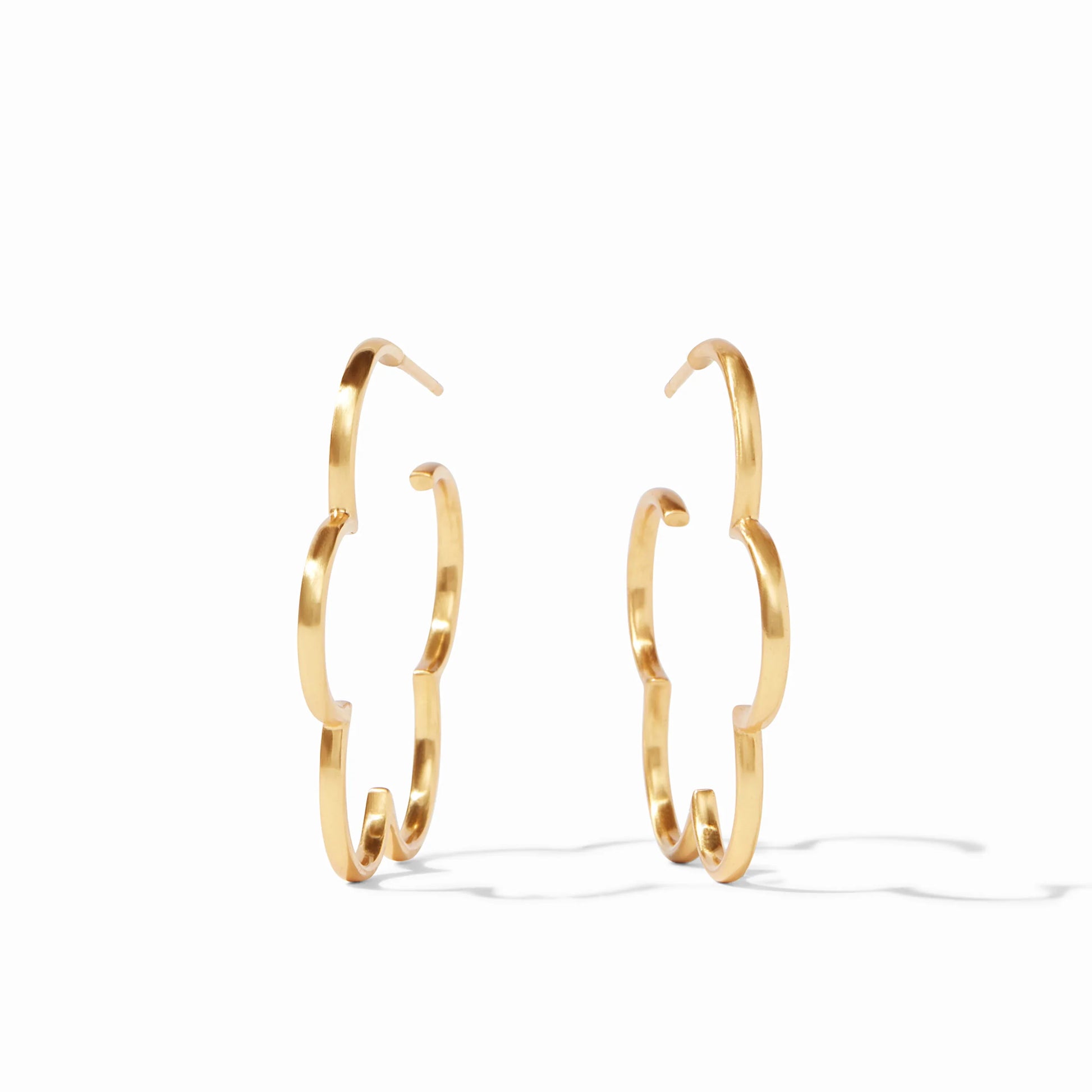 Medium Gardenia Hoop - Jewelry