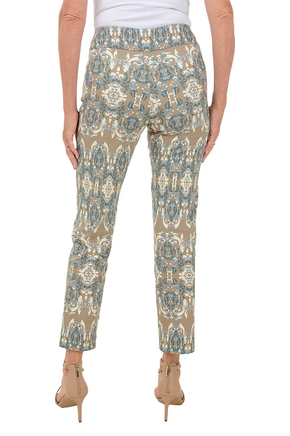 Print Ankle Pant - Pants