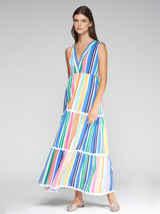 Rayas Colored Stripe Dress - Dress
