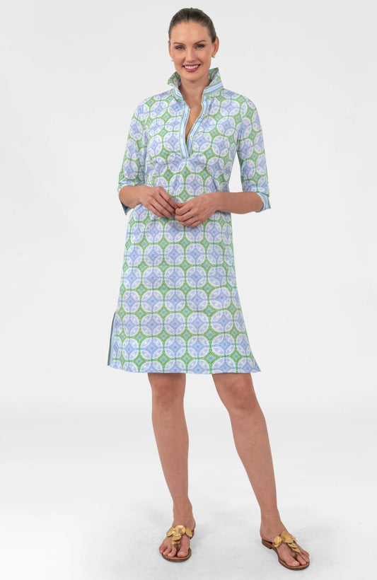 Shirt Tail 2.0 Dress in Smell The Roses