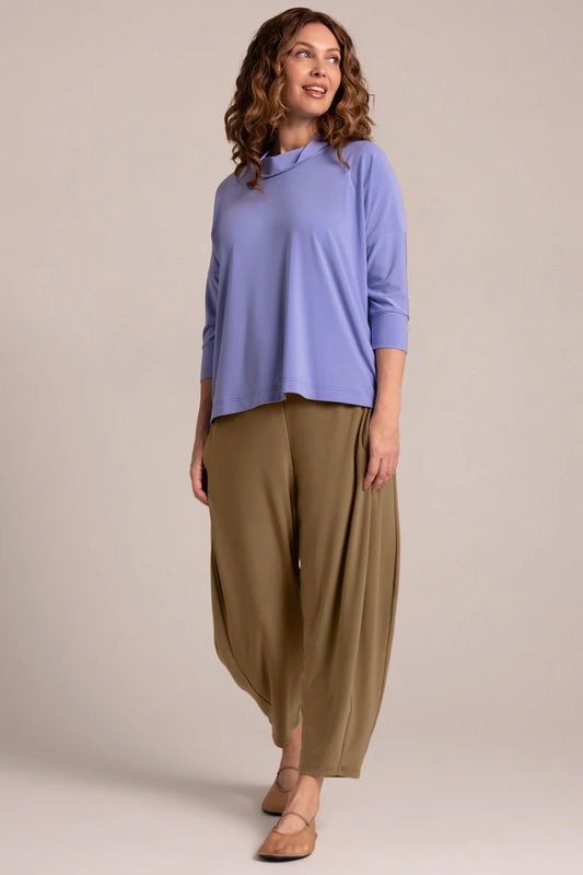 Slouch Sweatshirt with No ties and 3/4 Sleeve