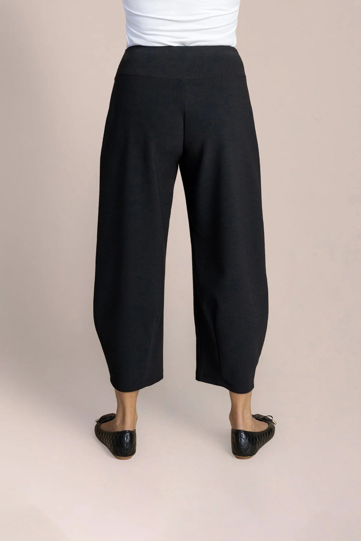 Soffio Crepe Narrow Lantern Pant