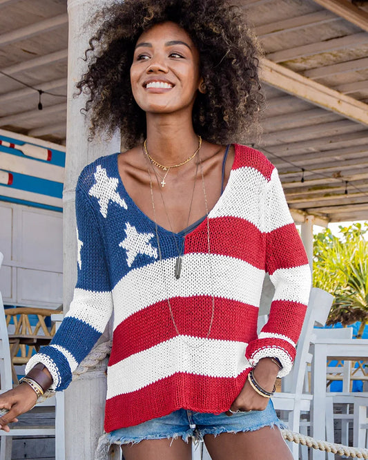 Flag Chunky Henley