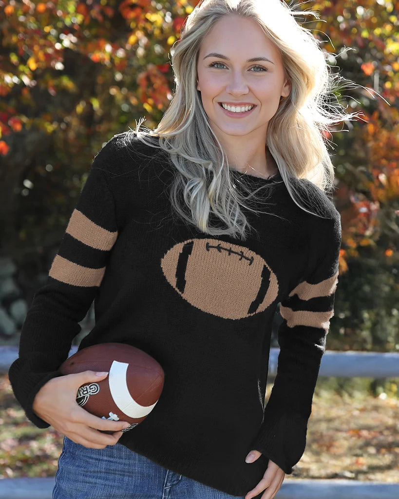 Football Crew Lightweight Sweater
