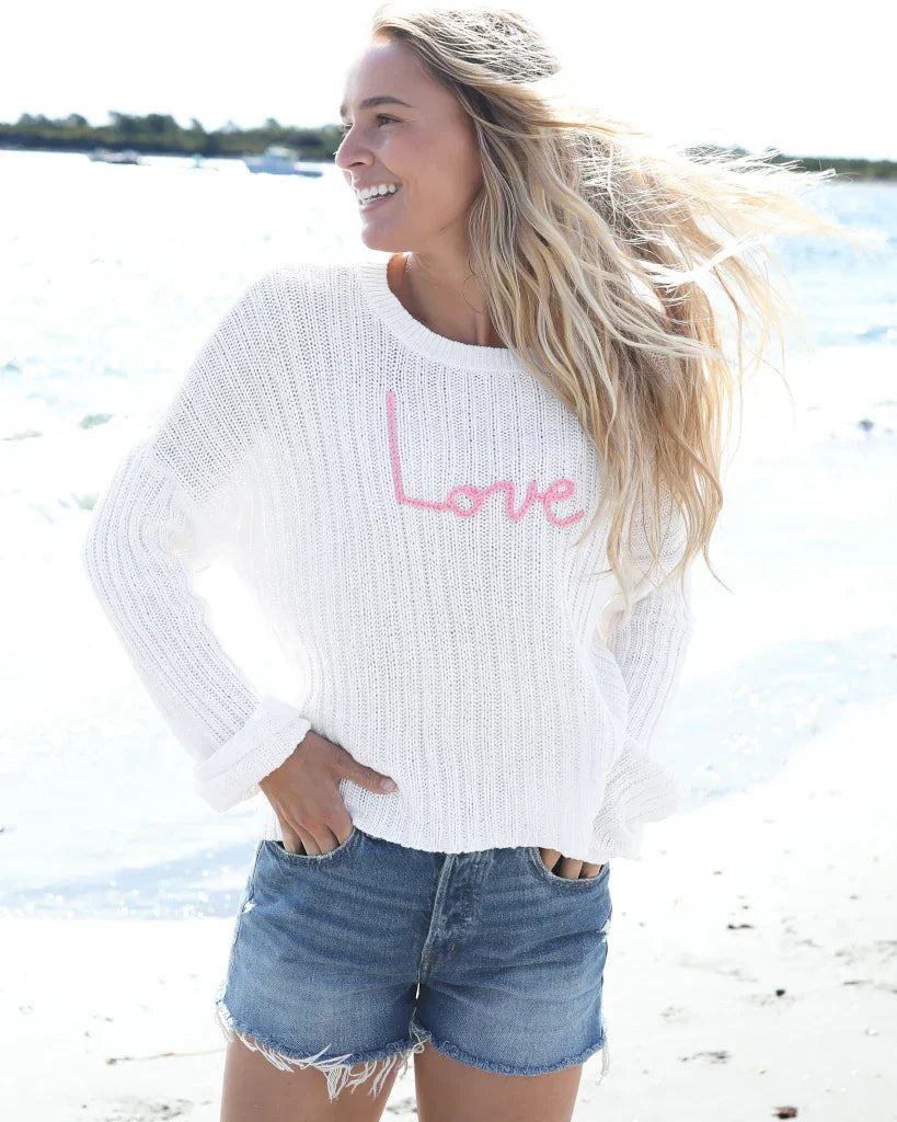 Love Script Sweater